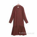 Robe cupro de haute qualité pour dames